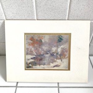 Matted Print Picture